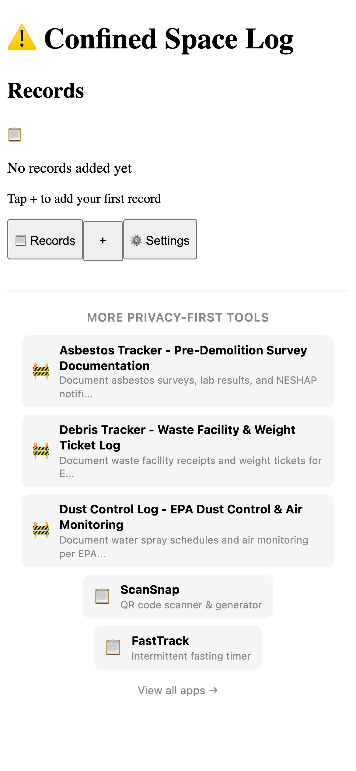 PPE Fit Inspector - PPE Fit Check Documentation Pro main interface
